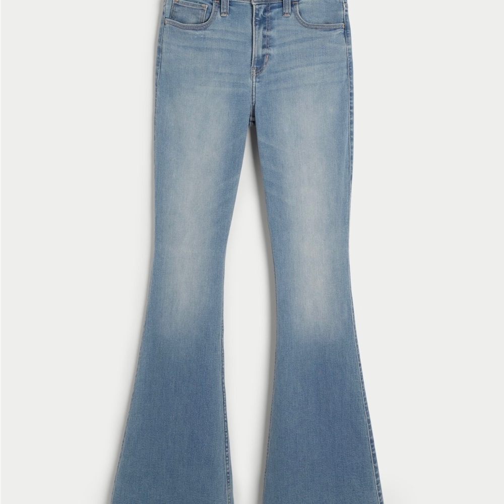 Hollister Light Blue Flare Jeans